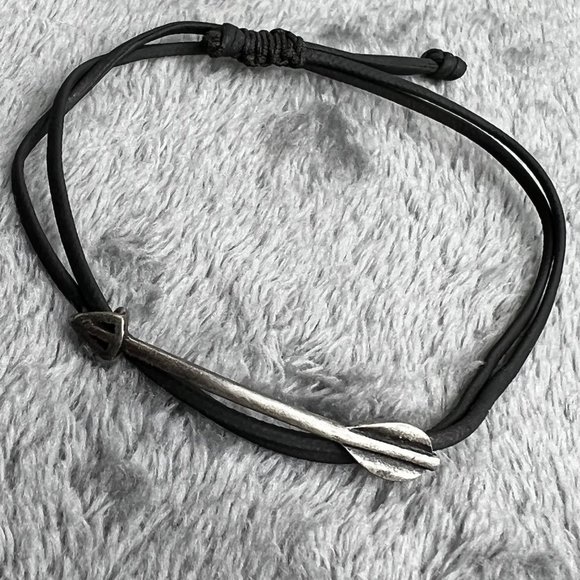 The Walking Dead Jewelry Lot Bracelets Necklaces 7 Pc Charms Black Silver Tone - Picture 5 of 12